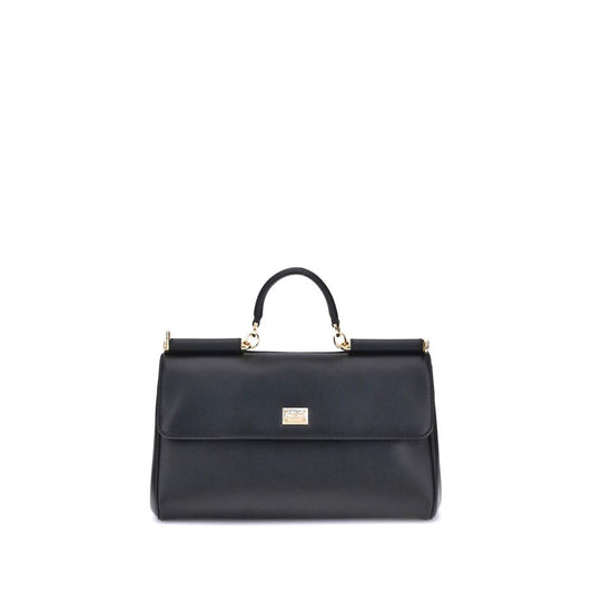 Black Calf Leather Bos Taurus Shoulder Bag