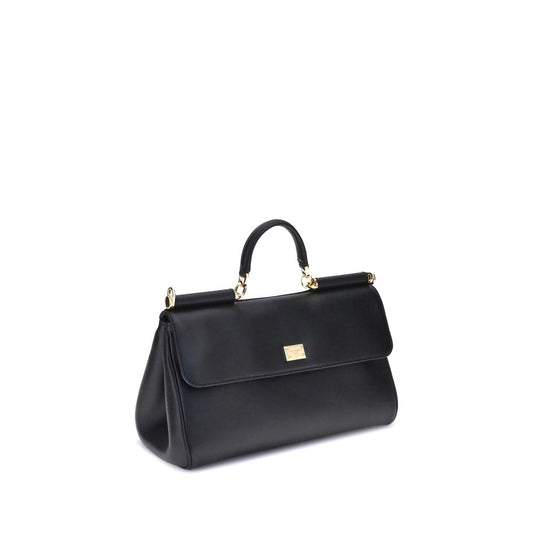Black Calf Leather Bos Taurus Shoulder Bag