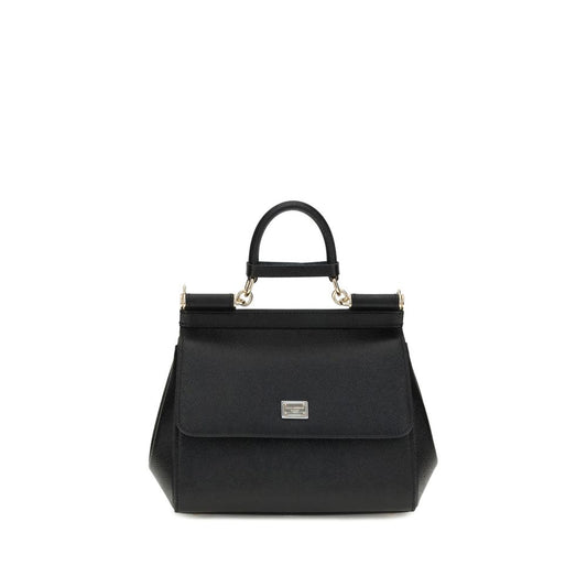 Black Calf Leather Bos Taurus Shoulder Bag