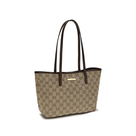 Beige Polyester Shoulder Bag